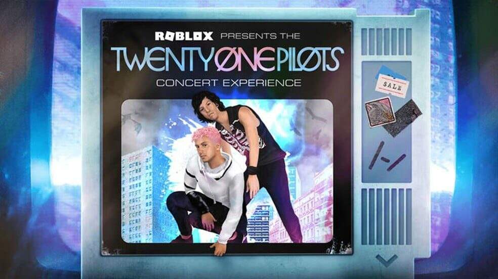 Roblox receberá a banda Twenty One Pilots - Reprodução/Roblox