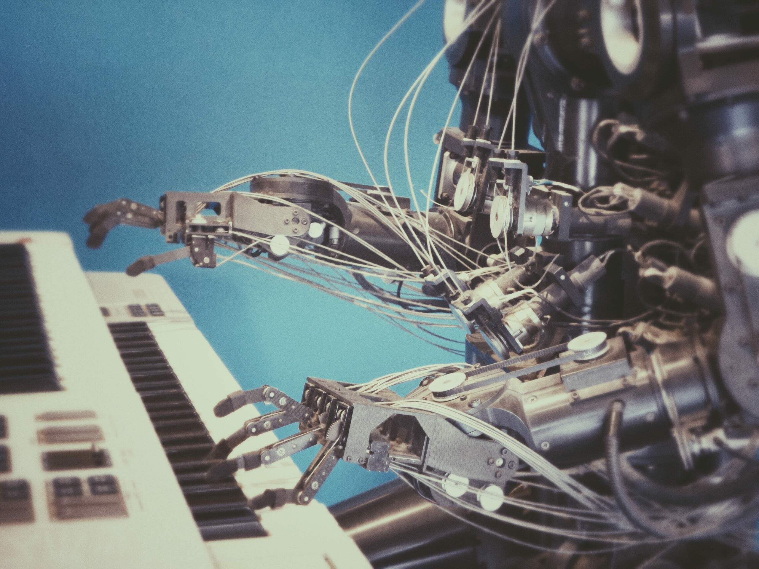 A IA aplicada robótica dedica-se a experimentos com simulação de funções motoras humanas | Crédito: Possessed Photography 